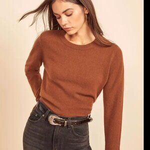 Reformation Cashmere Crew Sweater